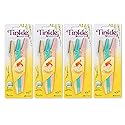 Tinkle Dermaplaning Tool 12ct, Dermaplane Razor for Women, Safe and Easy Peach Fuzz Remover, Eyebrow Trimmer with Protective Cover (4 Packs of 3) Beauty & Personal Care Tinkle