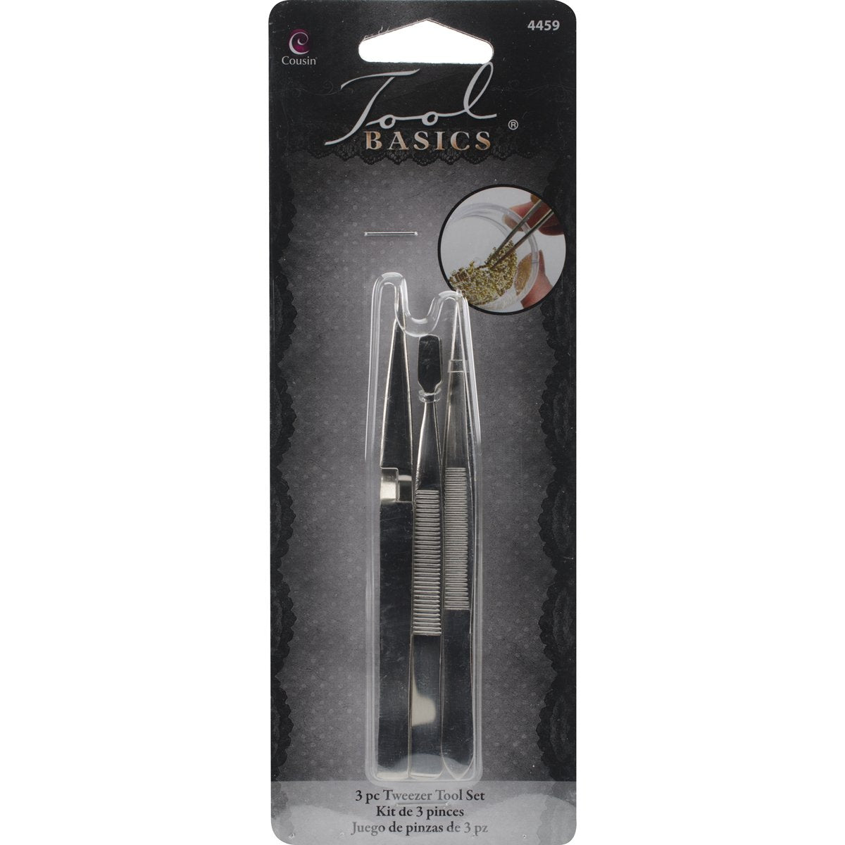 Cousin DIY Jewelry Tweezers, Silver Beauty & Personal Care Cousin