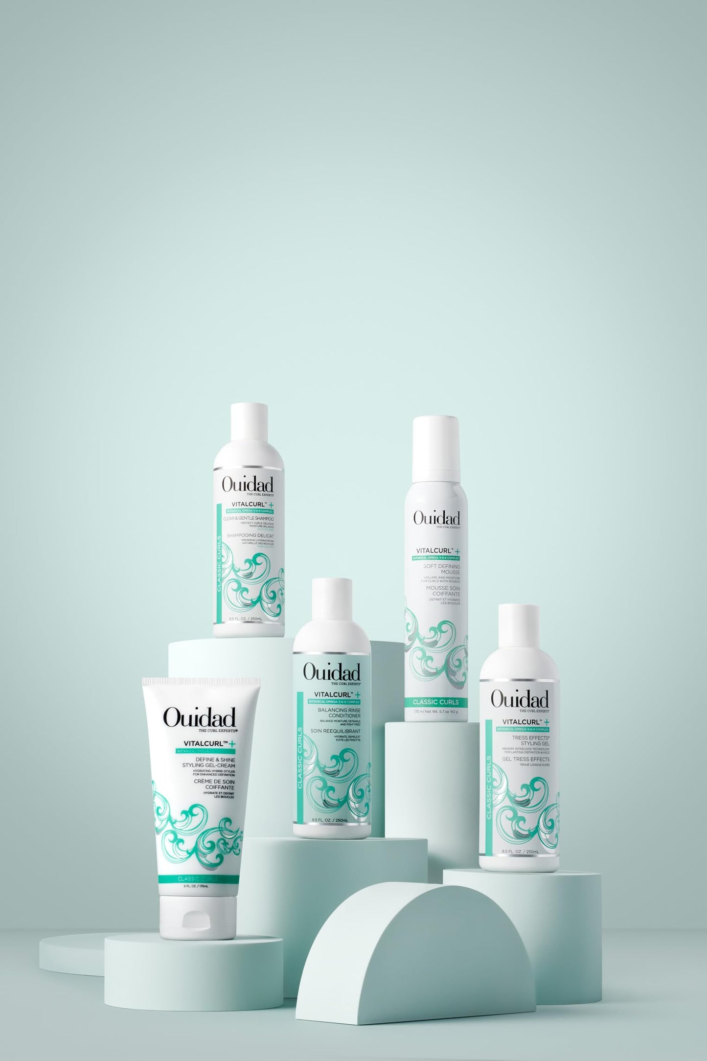 Ouidad VitalCurl+ Curl Defining Mousse, Lightweight Hair Foam, Styler for Soft, Touchable Hold, Adds Shine, Bounce & Volume, For Spiral Curls Beauty & Personal Care Ouidad