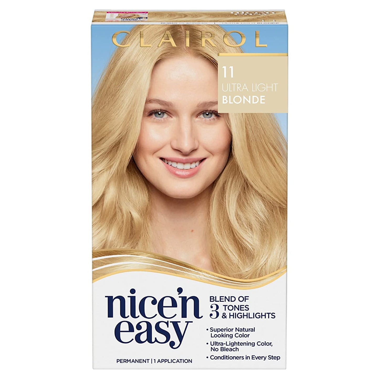 Clairol Nice 'n Easy Hair Color, [11] Ultra Light Blonde 1 ea Beauty & Personal Care Clairol