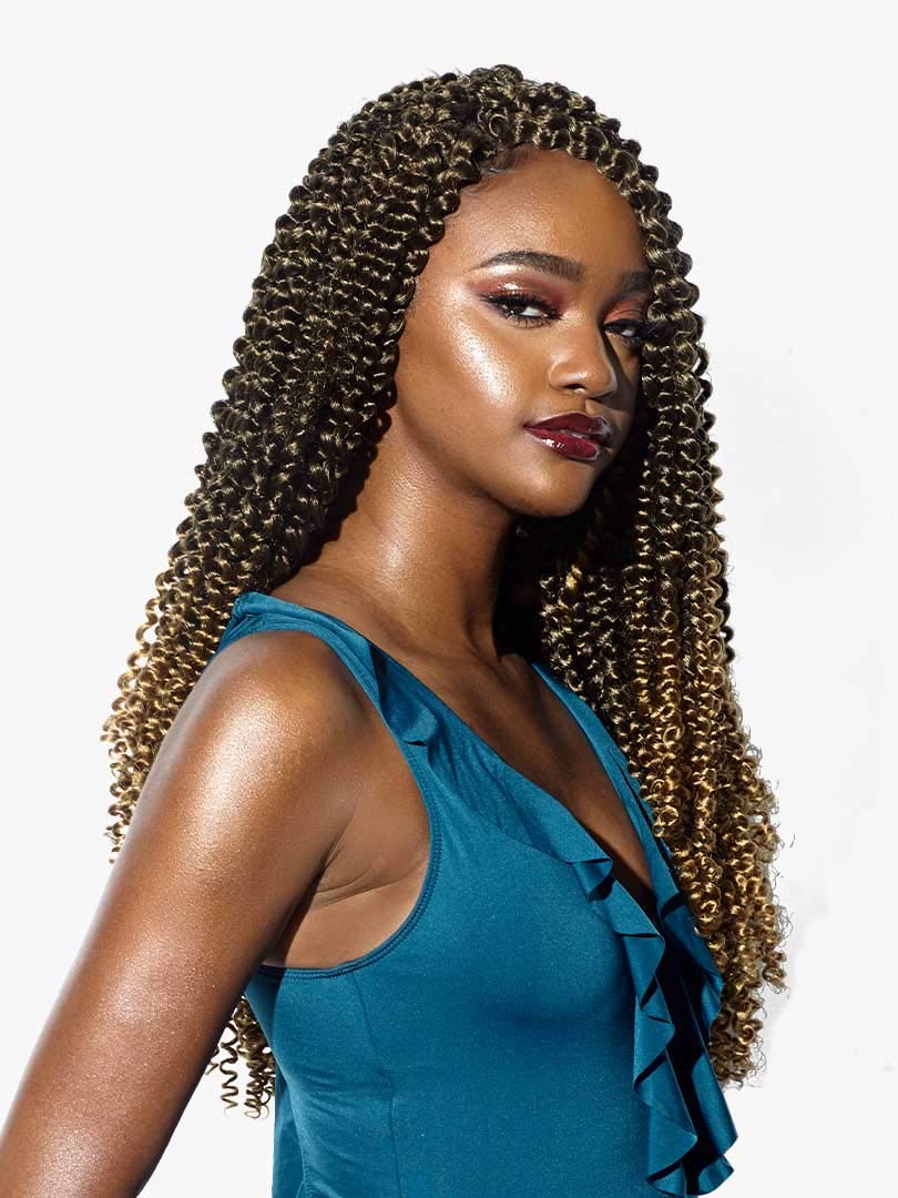 Sensationnel Ruwa Prestretched Braids-3X Water Wave 18in,1pk 30 LIGHTAUBURN