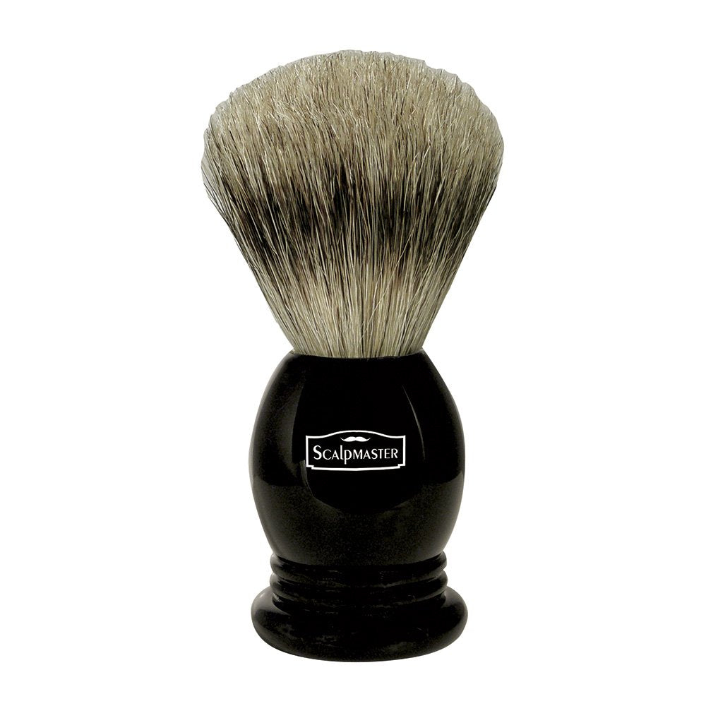 ScalpMaster 100% Badger Bristle Shaving Brush Beauty and Personal Care Burmax