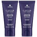 Alterna Caviar Anti-Aging Replenishing Moisture Shampoo and Conditioner Set, For Dry, Brittle Hair, Protects, Restores and Hydrates, Sulfate Free Beauty & Personal Care Alterna