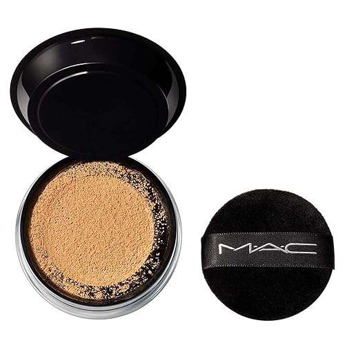 MAC Studio Fix Pro Set + Blur Weightless Loose Powder - Medium Deep (Tanned beige with golden undertone) - 0.22 oz / 6.5 g Beauty & Personal Care MAC