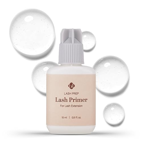BL Lashes Primer for Eyelash Extensions | Removes Oils & Residue | Oil-Free for Stronger Adhesive Bonding | Speeds Up Application Time | Professional Beauty & Personal Care BL BL