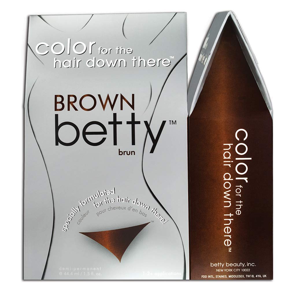Brown Betty - Hair Color for the Hair Down There Kit Beauty & Personal Care Betty Beauty