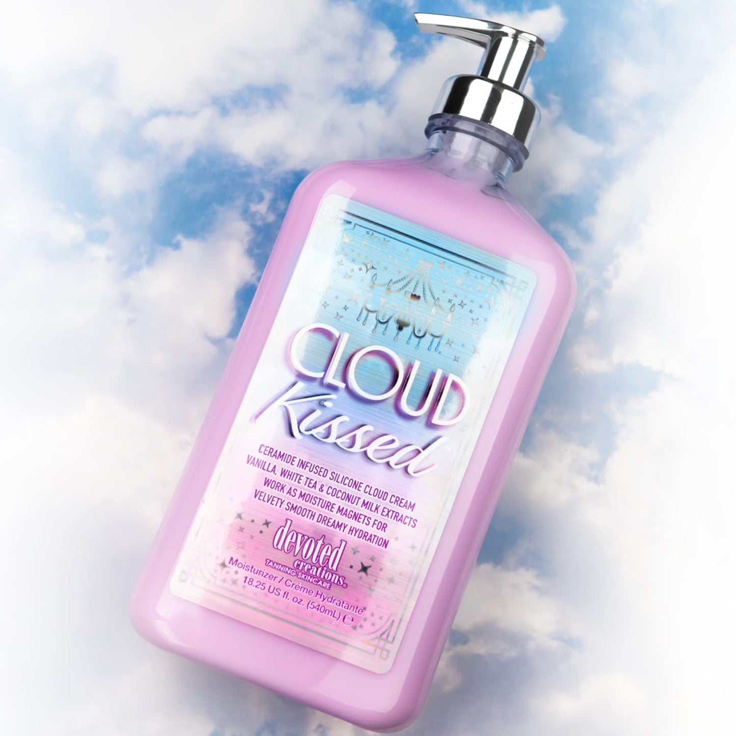Devoted Creations Cloud Kissed Skin Moisturizer - Antioxidant & Hydrating Lotion for All Skin Types, 18.25 Fl Oz Beauty & Personal Care Devoted Creations