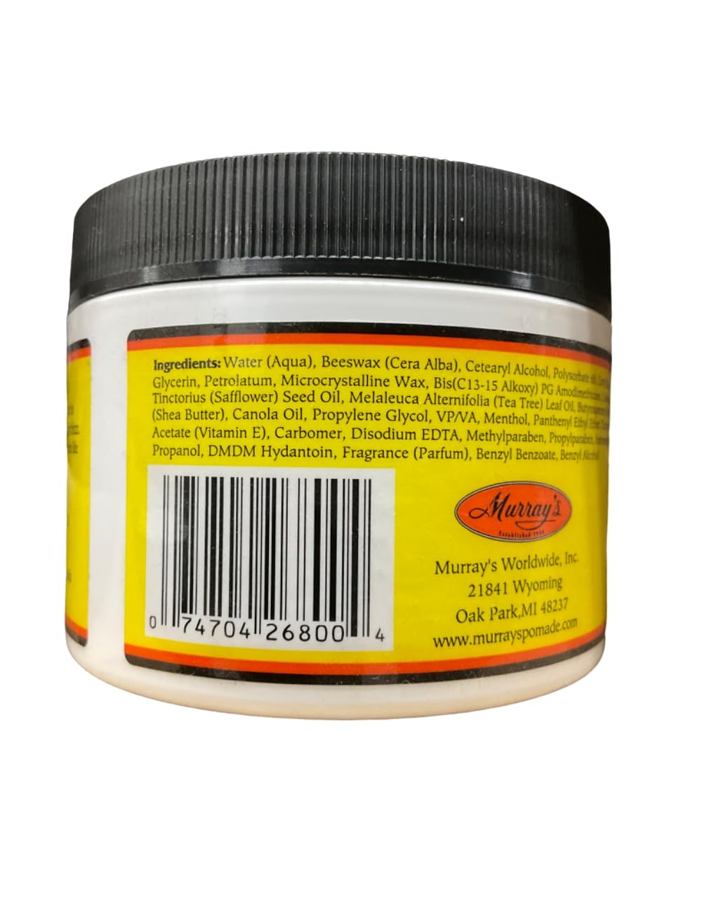 Murray's Cream Beeswax - 6oz Beauty & Personal Care Murrays
