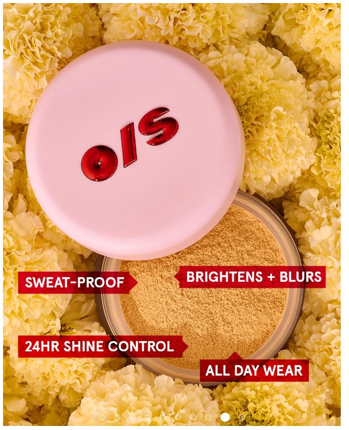 One Size By Patrick Star Ultimate Blurring Setting Powder 34.5 g, Ultra Peach - for Very Fair to Medium Skin Tones