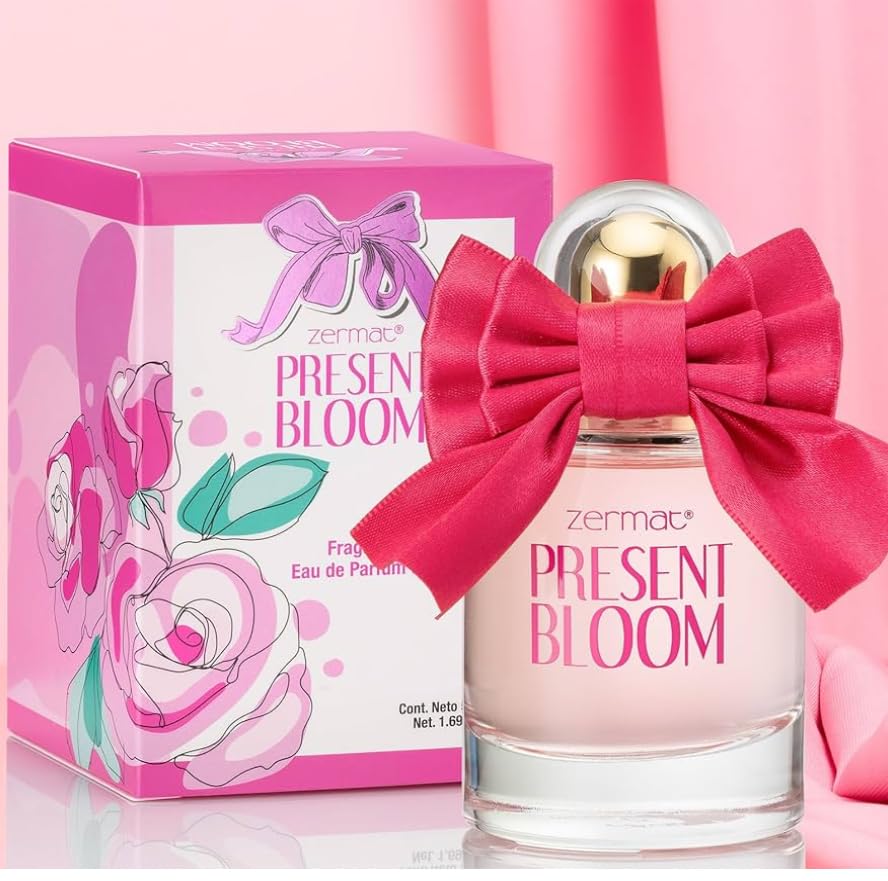 Zermat Present Bloom, Fragrance for Women, Floral - Gourmand Scent 1.69 Fl. Oz Beauty & Personal Care Zermat