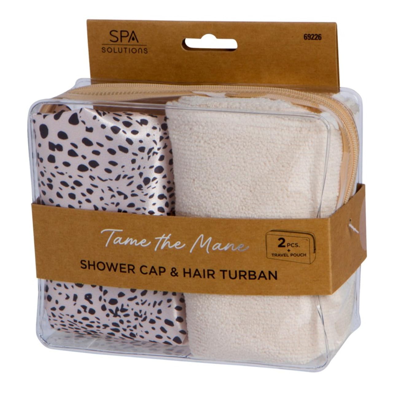Tame The Mane Shower Cap & Hair Turban Beauty & Personal Care Spa Solutions