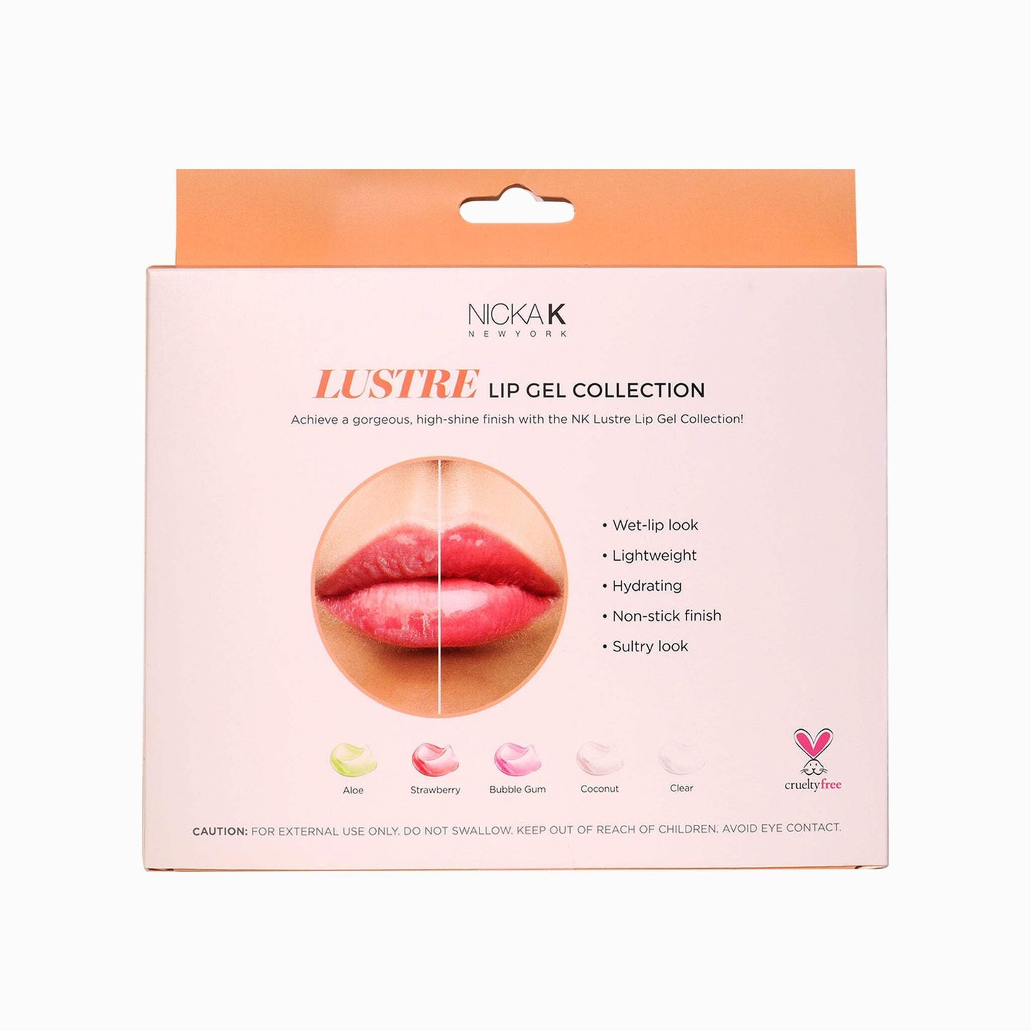 NICKA K NEW YORK Lip Gel Collection, High Shine, Non-Sticky, Lightweight Lip Gloss (MLLG03N Soothing) Beauty & Personal Care NICKA K NEW YORK