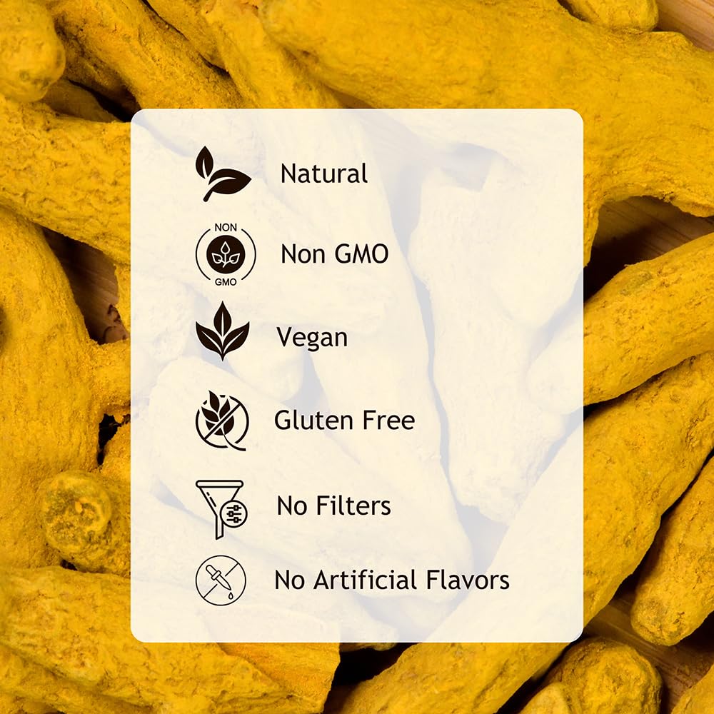 Kasthuri Manjal Powder for Skin and Face Care| Wild Turmeric powder | Curcuma Aromatica | Helps Acne skin (3.5 oz) Beauty & Personal Care Hebhac Herbs