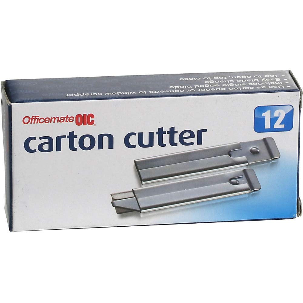 OIC94966 - Officemate OIC Single-Sided Razor Blade Carton Cutter Beauty and Personal Care Officemate