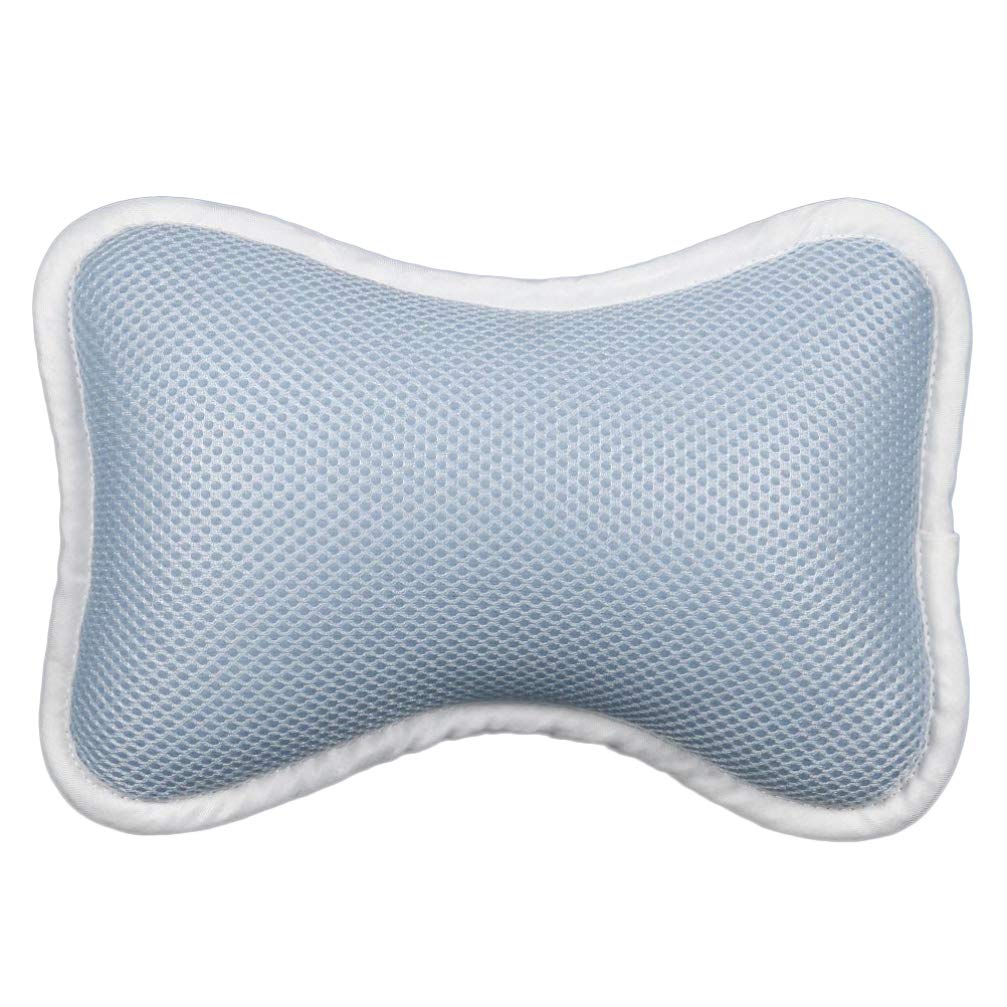 SUPVOX Bathtub Pillow with Non-Slip Suction Cups for Neck and Shoulder Support Fits Standard Oval and Straight Bathtubs Spa and Home Bath Cushion Beauty and Personal Care SUPVOX