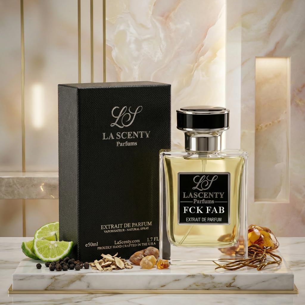 LaScenty FCK FAB Inspired by F. Fabulous, Leather Vanilla Tonka Perfume and Cologne for Men and Women, Long Lasting Intense Fragrance with Strong High Beauty & Personal Care LaScenty