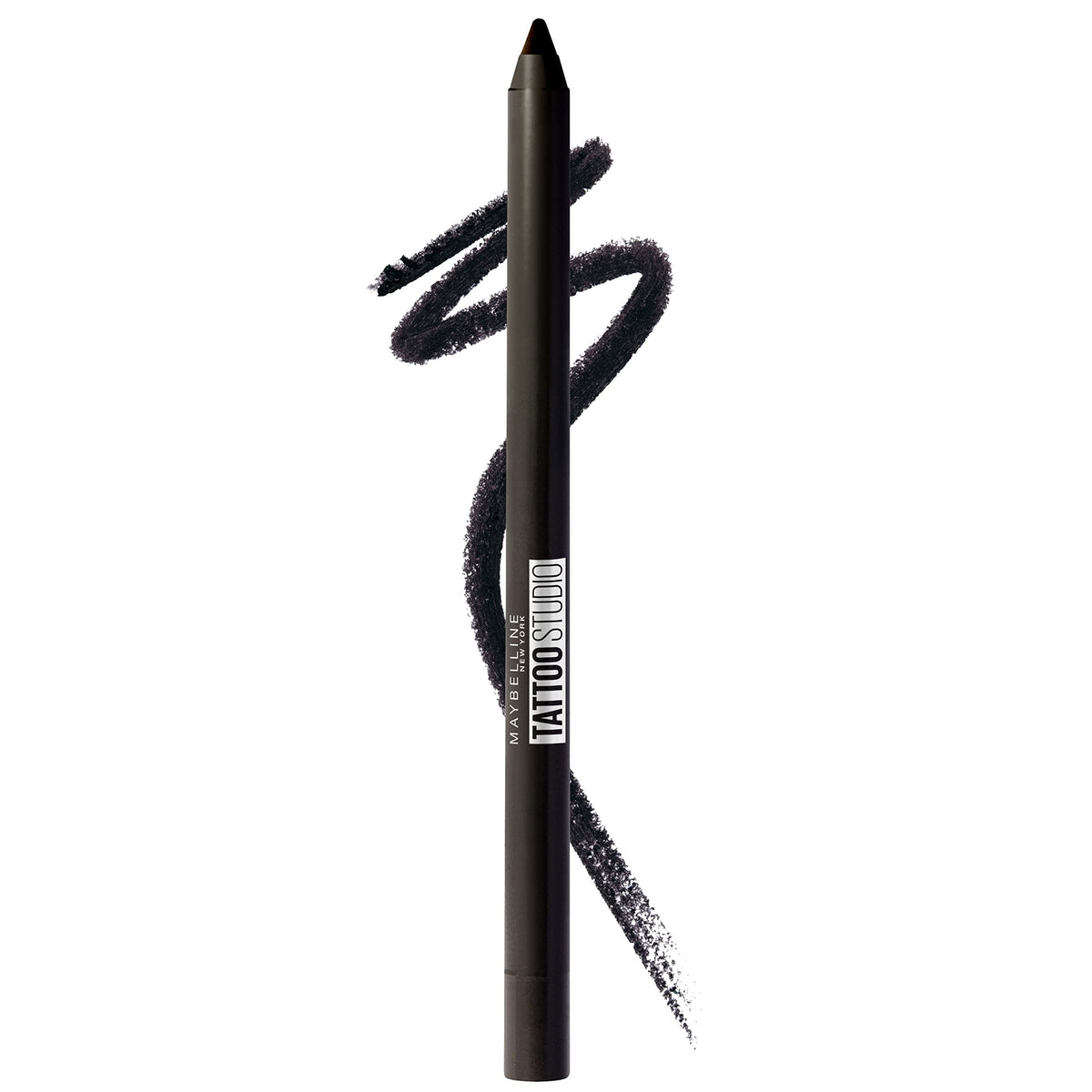Maybelline TattooStudio Long-Lasting Sharpenable Eyeliner Pencil, Glide on Smooth Gel Pigments with 36 Hour Wear, Waterproof, Deep Onyx, 1 Count Beauty & Personal Care MAYBELLINE