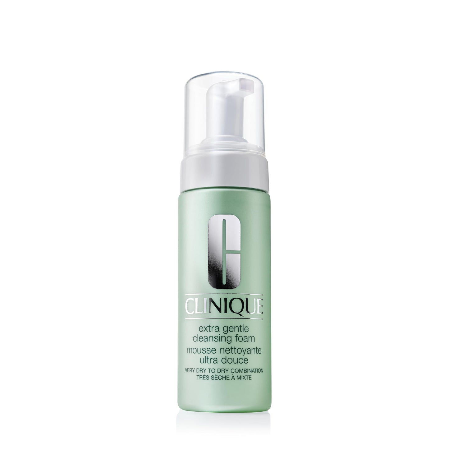 Clinique 3-Step Extra Gentle Mild Cleansing Foam Face Cleanser | For Dry + Sensitive Skin | Non-Irritating, Cleansing + Comforting, 4.2 Fl Oz Beauty & Personal Care Clinique