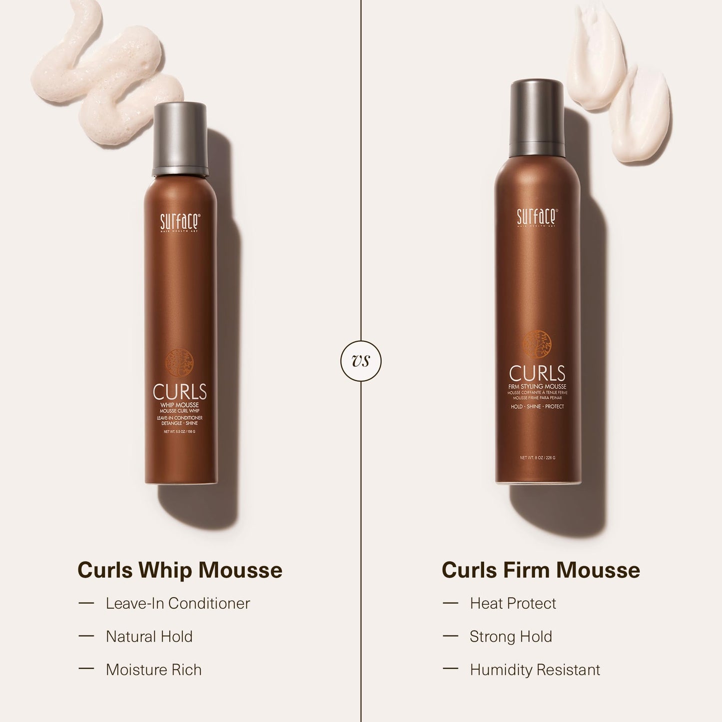 Surface Hair - Curls Whip Leave In Conditioner, 5.5 oz. Beauty & Personal Care SURFACE