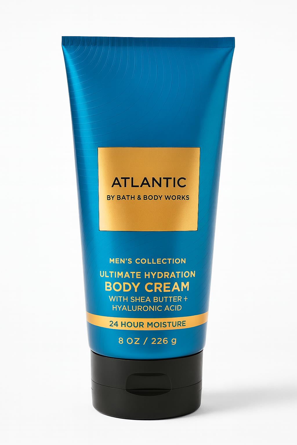 Bath & Body Works Men’s Atlantic Ultimate Hydration Body Cream, 8 oz / 226 g - Aloe, Shea Butter, Cocoa Butter, 24-Hour Moisture Beauty & Personal Care Bath & Body Works