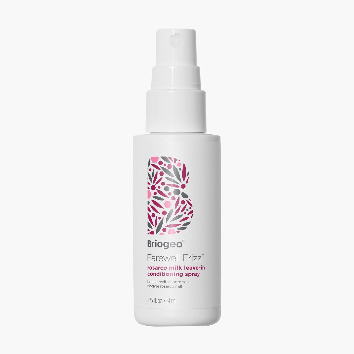 Briogeo Farewell Frizz Rosarco Milk Leave-In Conditioning Spray, Anti Frizz Leave In Conditioner for Curly Hair, Hair Detangler Spray & Hair Beauty & Personal Care Briogeo
