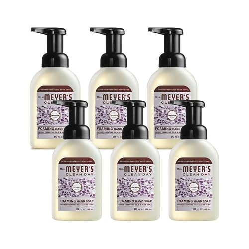 Mrs. Meyer's Foaming Hand Soap, Lavender, 10 Oz (Pack of 6) Beauty & Personal Care Mrs. MEYER'S