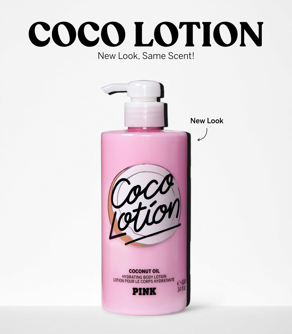 Victoria's Secret Pink Body Fragrance Lotion, Coco - 14 fl oz