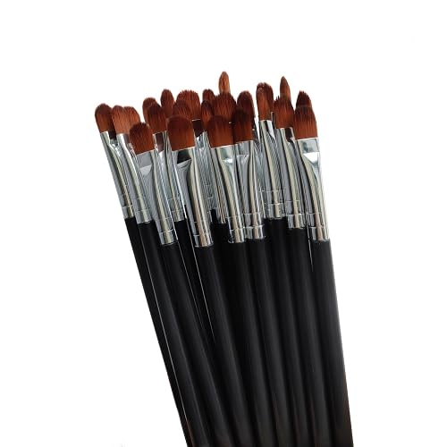 HYMAOME 50pcs Synthetic Eye Shadow Brushes, Blending Brush, Smudging/Shading Eyes Applicator, Black Beauty & Personal Care HYMAOME