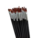 HYMAOME 50pcs Synthetic Eye Shadow Brushes, Blending Brush, Smudging/Shading Eyes Applicator, Black Beauty & Personal Care HYMAOME