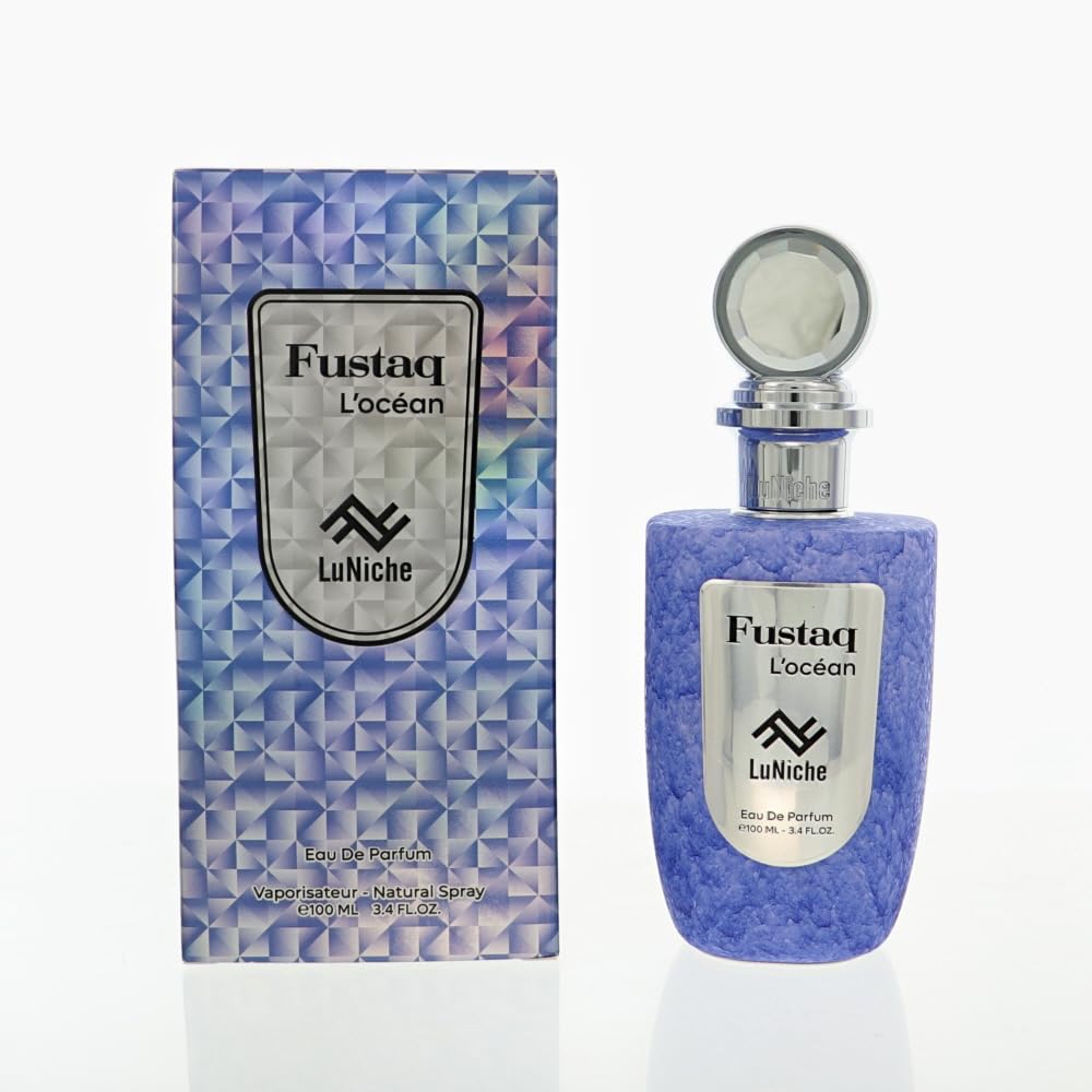 LUNICHE Fustaq L'ocean For Unisex - 3.4 Oz Eau De Parfum Spray Beauty & Personal Care LUNICHE