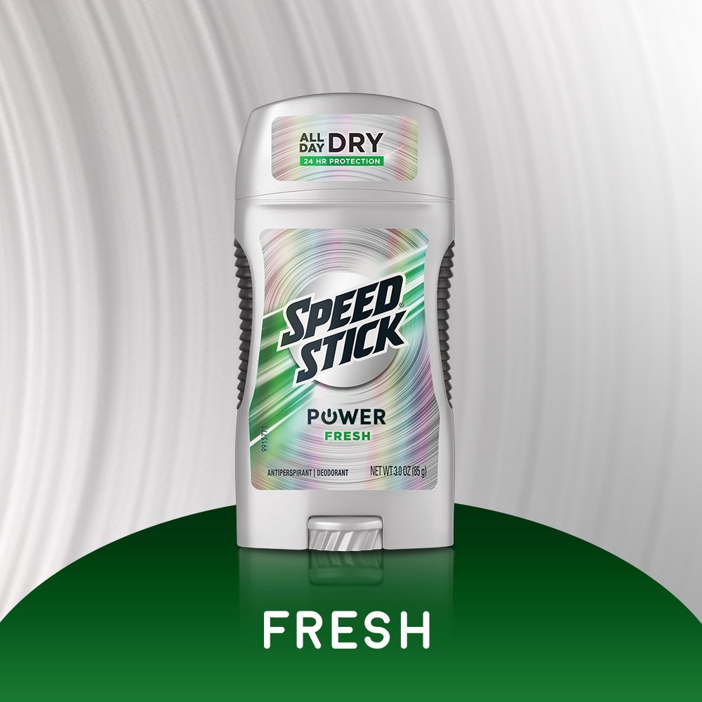 Speed Stick Power Antiperspirant Deodorant, Fresh, 3 Ounce (Pack of 6) Beauty and Personal Care Speed Stick