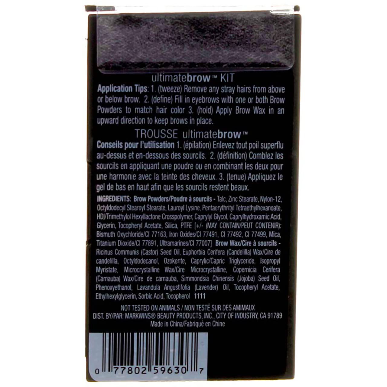 2 Pack Wet n Wild Beauty Ultimate Brow Kit 963 Ash Brown Beauty & Personal Care wet n wild