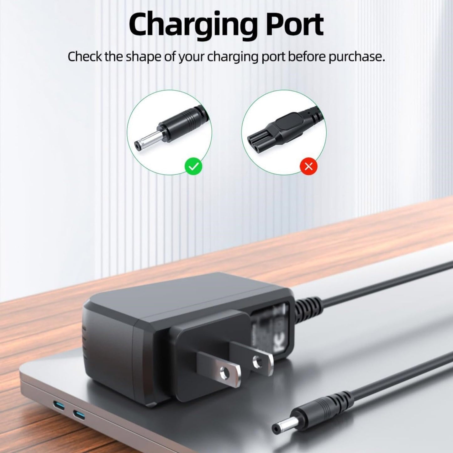 100-240V Clipper Charger 8V 0.1A Output Suitable for Norelco HQ840, 3000 Series, MG3750, MG3760 Trimmer Beauty and Personal Care DBEIXIWEI