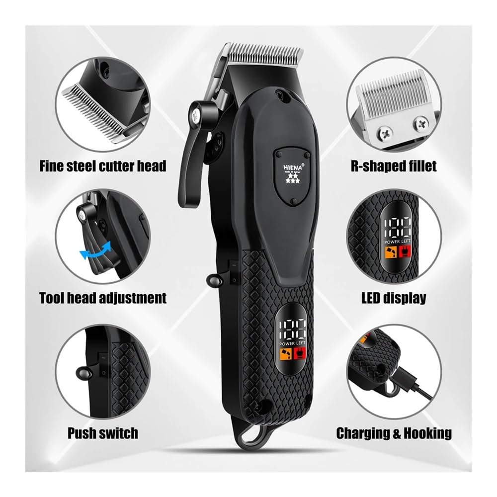 EWKYLSEM Razors HIENA Hair Clipper Shaver Professional Electric Scissors Push Barber Shop Hair Trimmers Hair Cutting Machine Trimmer for Men(Hyn-212) Beauty and Personal Care EWKYLSEM