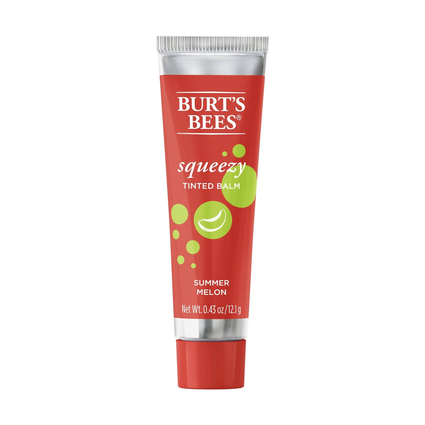 Burts Bees, Lip Balm Tinted Squeezy Summer Melon, 0.43 Ounce Beauty & Personal Care Burt's Bees