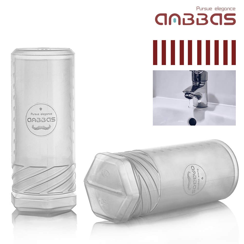 Anbbas Shaving Brush and Holder with Travel Case, Synthetic Badger Hair Ebony Handle Brush 3in1 Kit for Men Beauty and Personal Care Anbbas