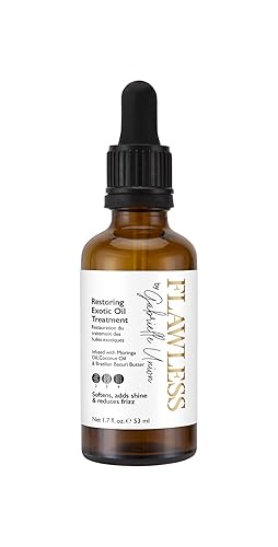Flawless by Gabrielle Union Restoring Exotic Oil Treatment for Natural Coily Hair, 1.7 OZ Beauty & Personal Care Flawless by Gabrielle Union