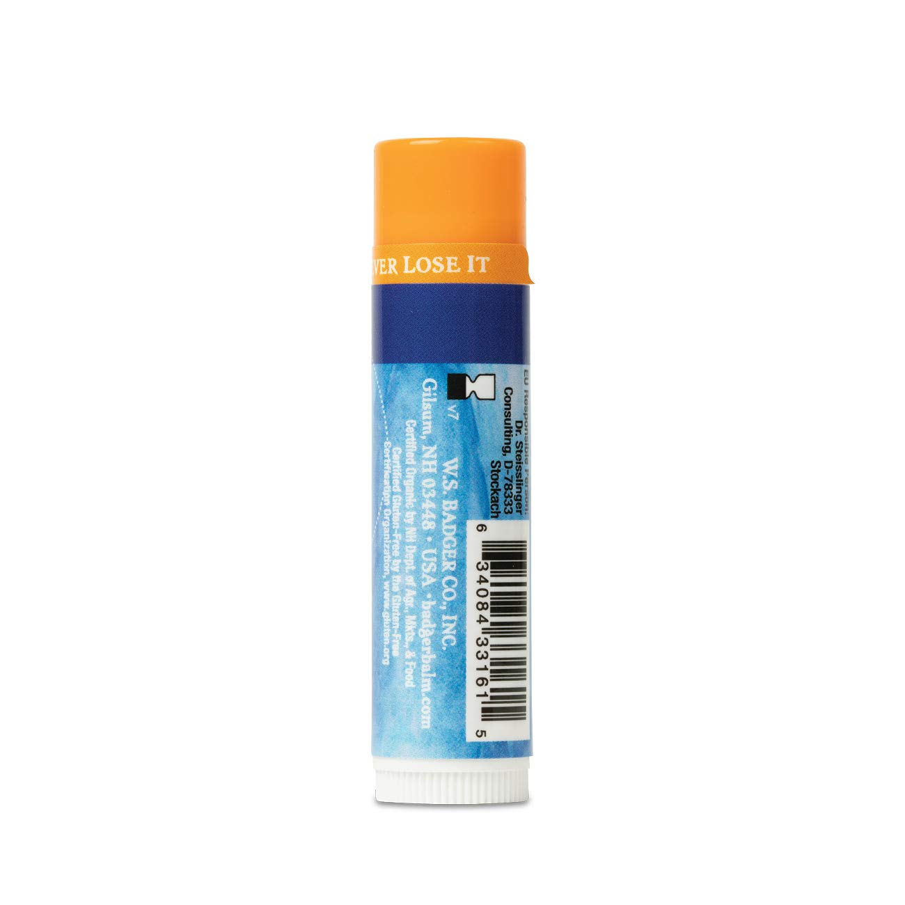Badger Lip Balm Stick-Tangerine Breeze Beauty & Personal Care Badger