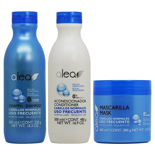 Alea Normal Hair with Rich in Moisturizers Shampoo + Conditioner + Mask"Set" Beauty & Personal Care Alea Cosmetics
