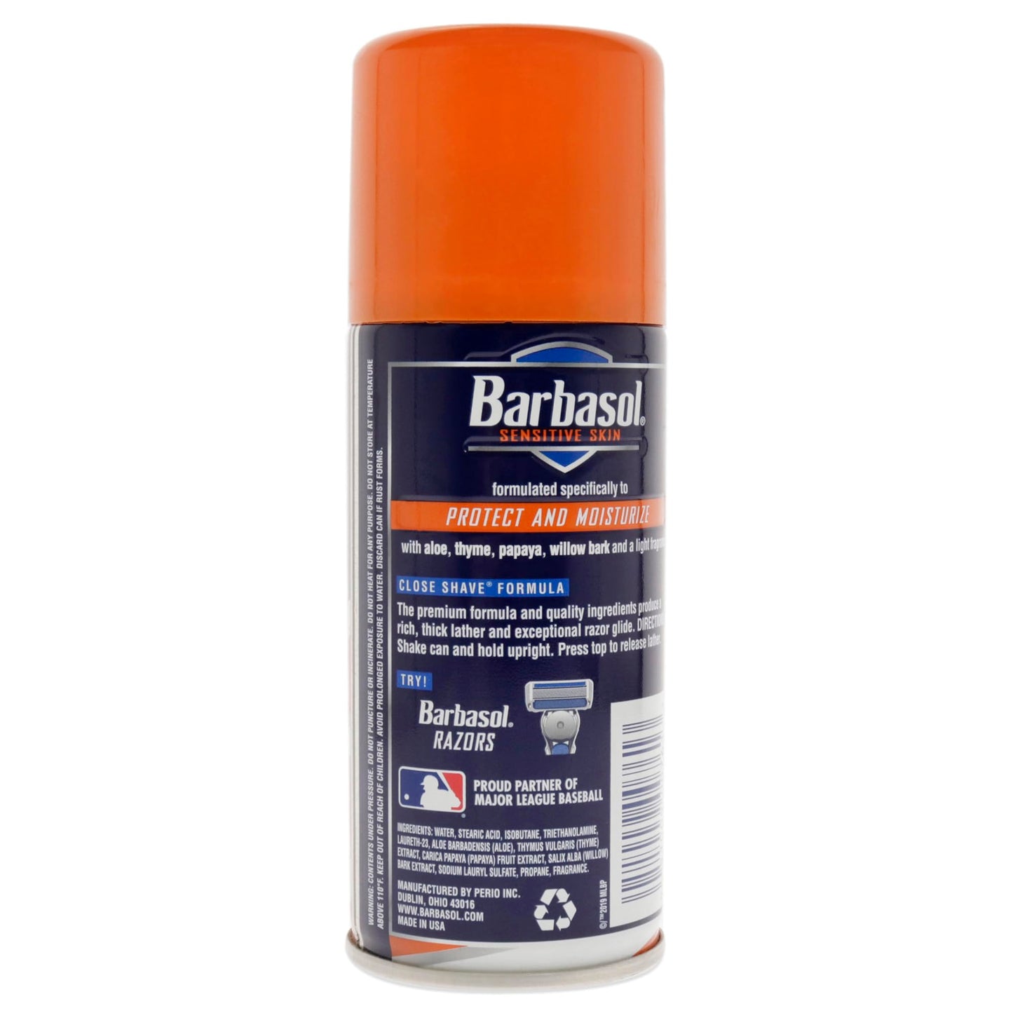 Perio Prod Barbasol Shave Cream 7 Oz Beauty & Personal Care Barbasol