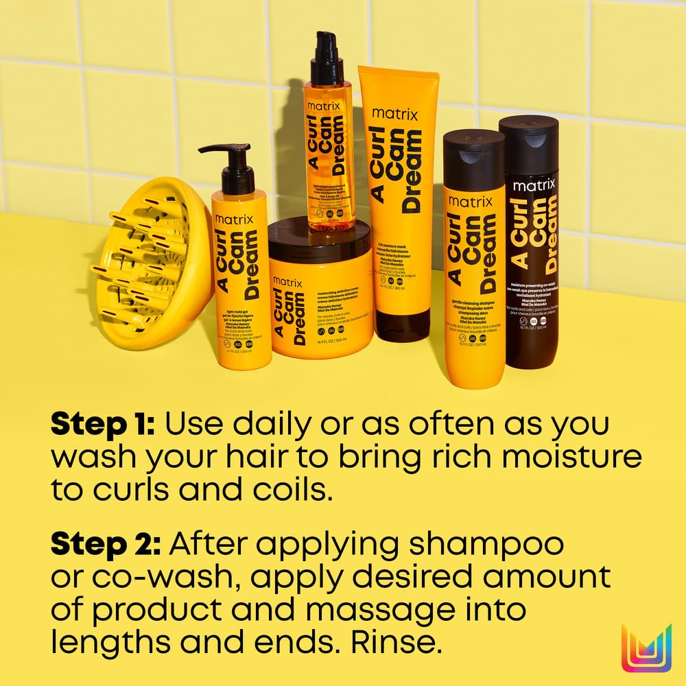 Matrix A Curl Can Dream Rich Mask | Hydrating & Deep Conditioning Leave-In Mask | Curly & Coily Hair | Sulfate & Paraben Free | Preserves Curl Pattern Beauty & Personal Care MATRIX