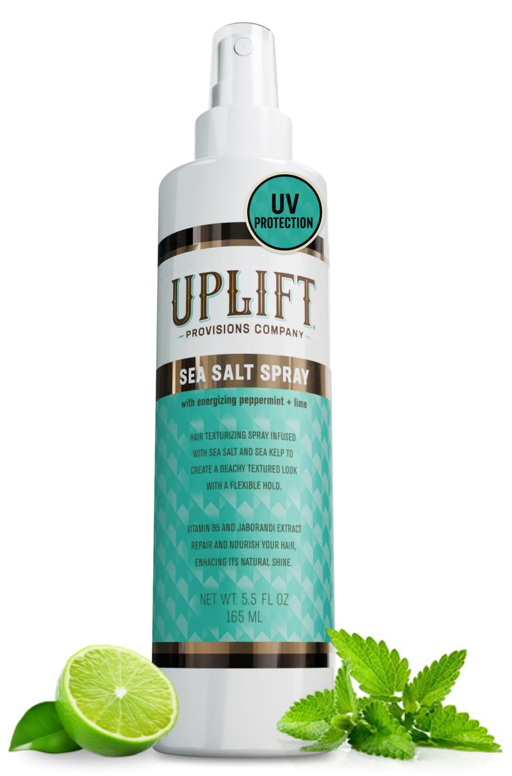 Uplift Provisions Company Sea Salt Spray - Versatile Texture Spray for Hair to Achieve Perfect Beach Waves, Amplify Curly Hair, or Boost Volume in Beauty & Personal Care Uplift Provisions Company