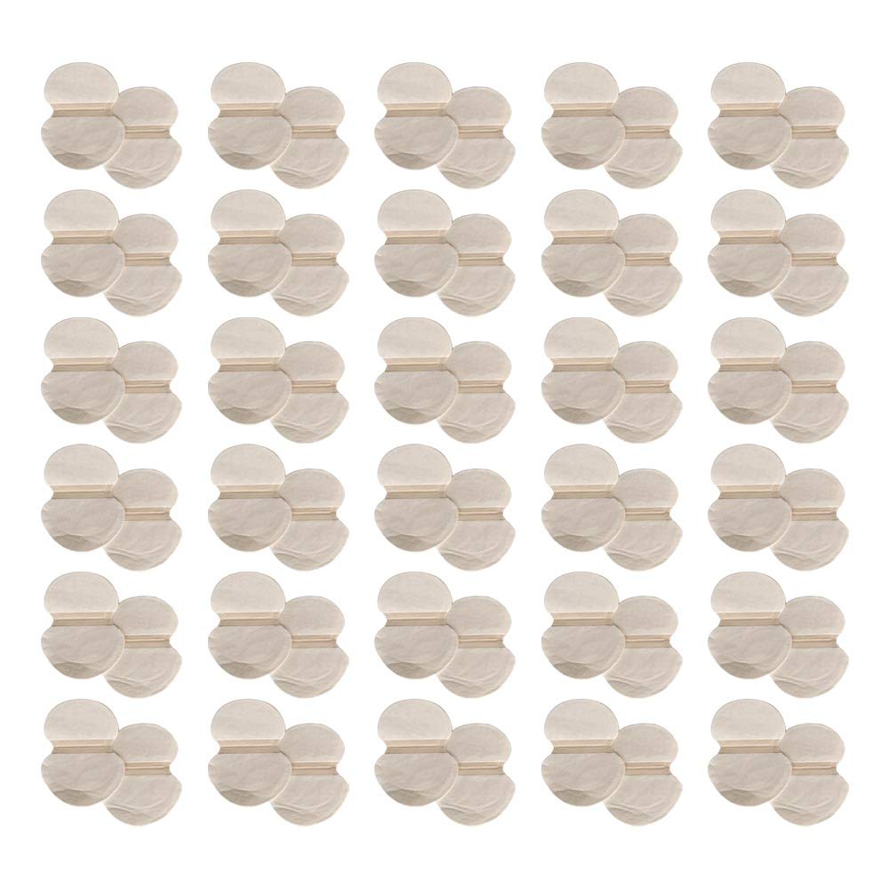 Wide Disposable Underarm Liner Pads (30 Pairs, 4.5” wide) - Wicks Moisture for Underarm Perspiration, Keeps you Dry & Stain-free Beauty and Personal Care More of Me to Love
