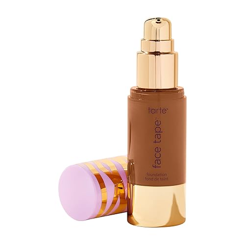 tarte face tape foundation - Full-Coverage Waterproof Makeup, Hydrating & Smoothing, Natural Matte Finish for Transfer-Proof Comfortable Long-Wear Beauty & Personal Care tarte