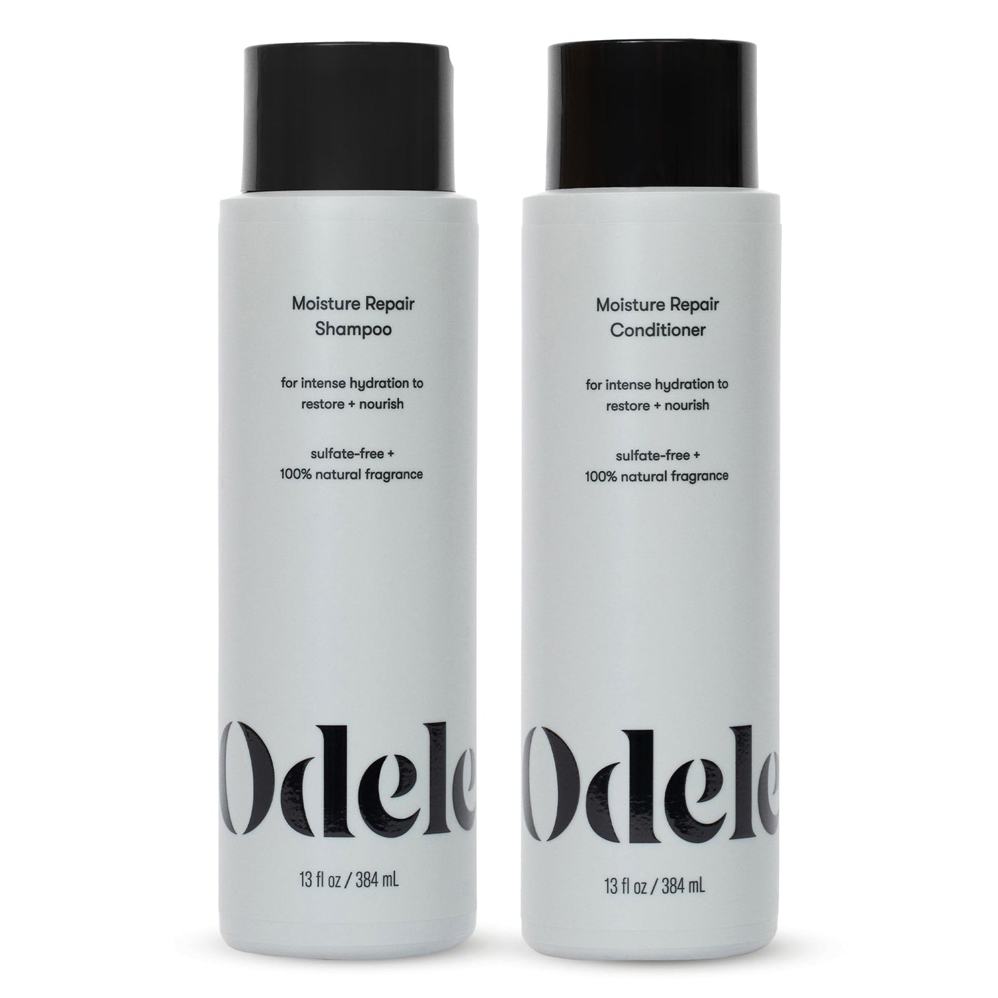 Odele Moisture Repair Sulfate-Free Shampoo & Conditioner Set, for Intense Hydration to Restore & Nourish Dry or Damaged Hair, 13 Fl Oz Each (2-Pack) Beauty & Personal Care Odele