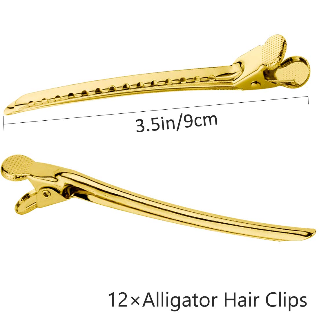 Stainless Steel Hair Prong and Duckbill Sectioning Clips - Barrettes for Hairstyling and Salon Use Beauty & Personal Care NORACLAN