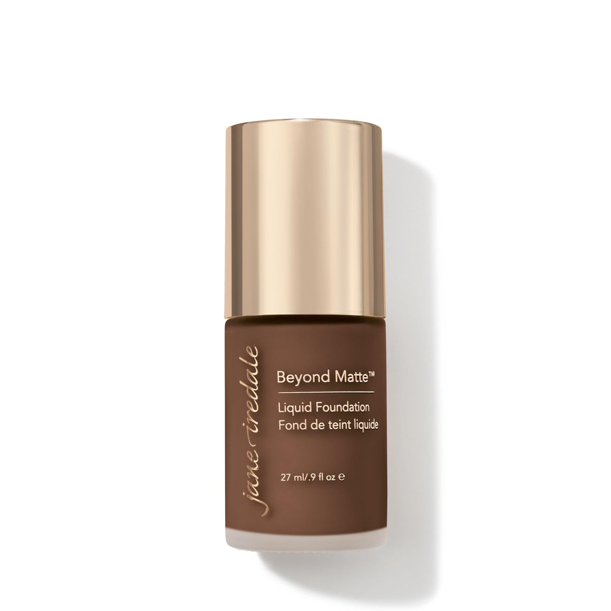 Jane Iredale Beyond Matte 3-in-1 Liquid Foundation, Long-wear, Buildable Coverage, Vegan, Clean, Cruelty Free, Semi Matte Finish, M17