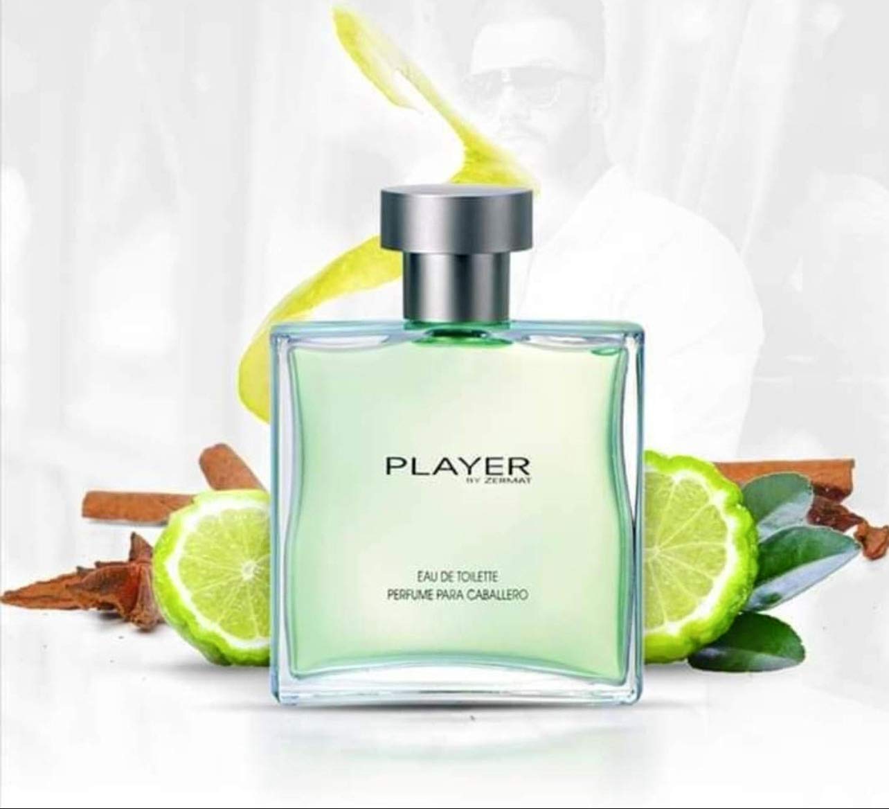 Player by Zermat EDT Perfum for Men 3.4oz, Perfume para Caballero Player 100 ml Beauty & Personal Care Zermat