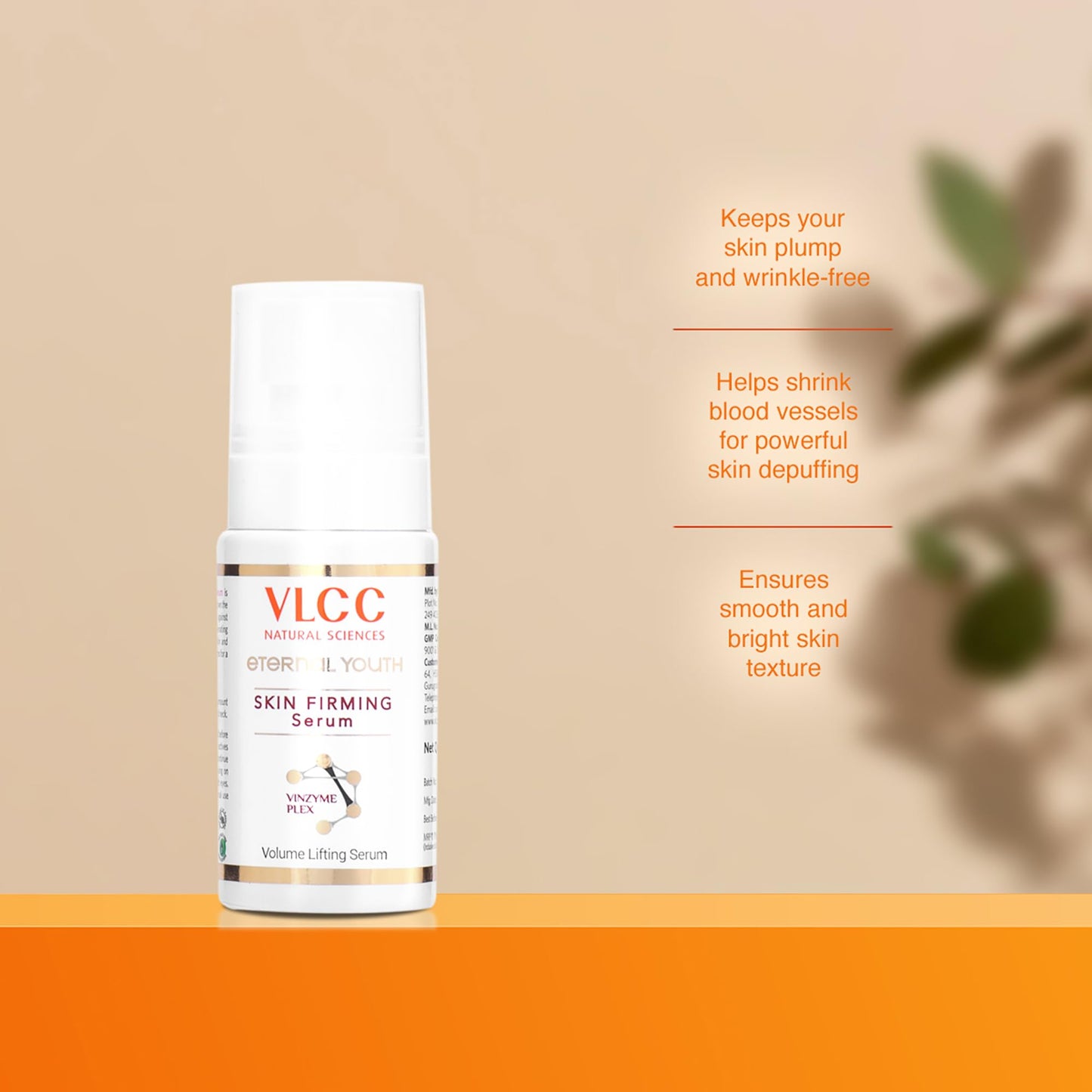 VLCC Eternal Youth Skin Firming Serum - Hydrating Skin Care with Vitamin E and Niacinamide - Face Serum Rich in Antioxidants for Anti Aging - 1.3 oz Beauty & Personal Care VLCC