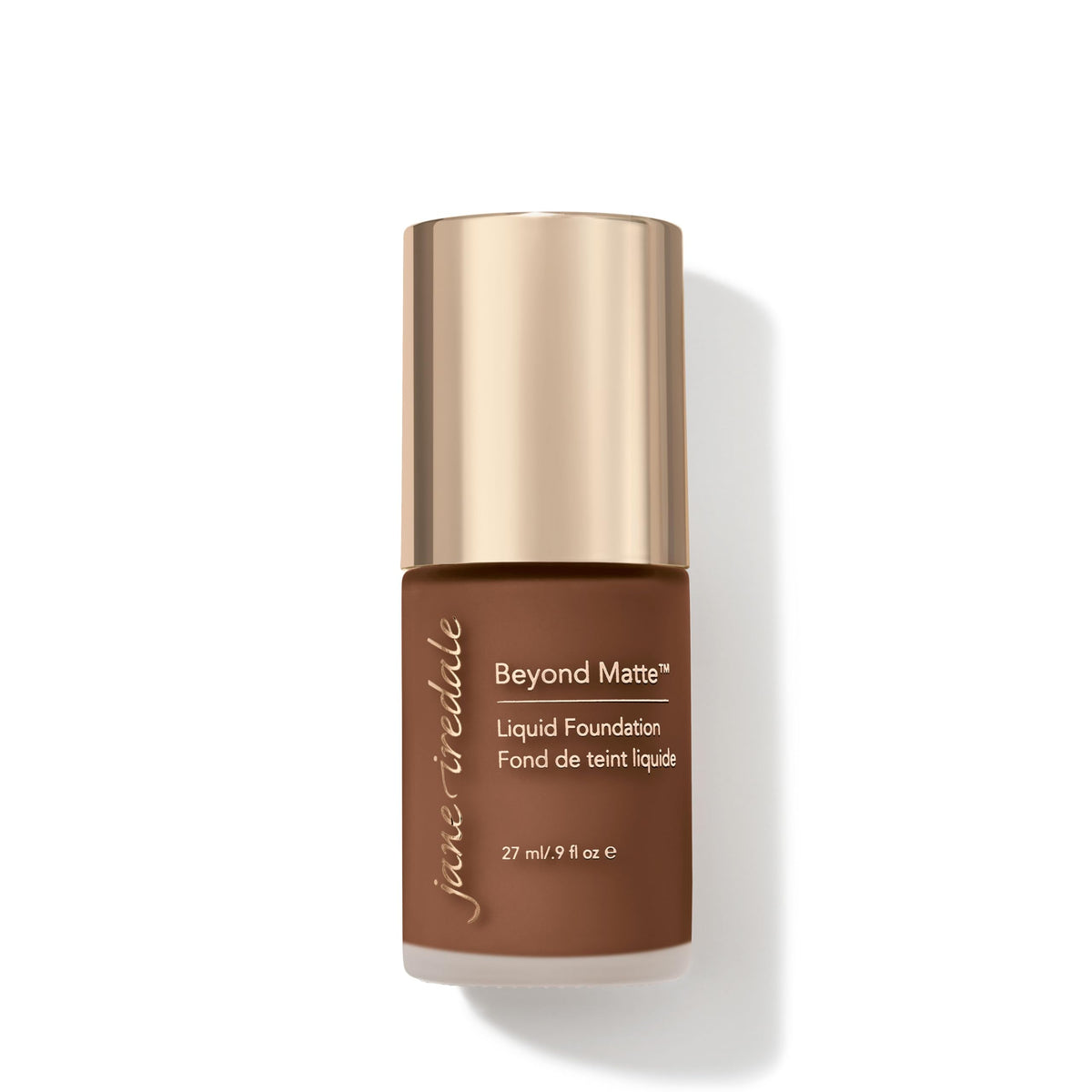 jane iredale Beyond Matte 3-in-1 Liquid Foundation, Long-wear, Buildable Coverage, Vegan, Clean, Cruelty Free, Semi Matte Finish, M16